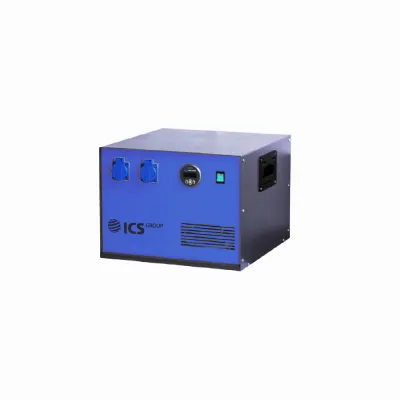 ICS-MS Box als mobile Stromversorgungseinheit mit 230-V-Anschlüssen
